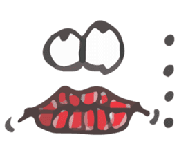 Fat lip sticker #864482