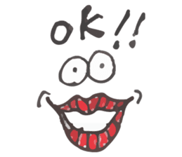 Fat lip sticker #864489