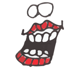 Fat lip sticker #864499