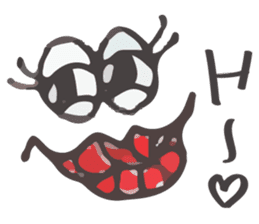 Fat lip sticker #864510