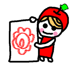 Ringo-chan good praise 2 sticker #864534