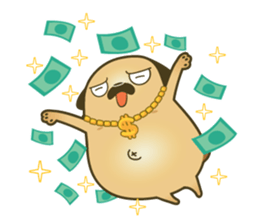 PUG U TWO sticker #864707