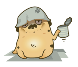 PUG U TWO sticker #864708