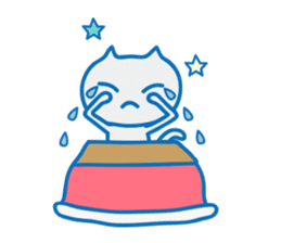 Dreaming Cat of Space sticker #864853