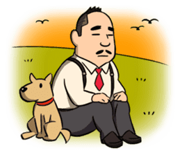 Oguma bucho sticker #865118