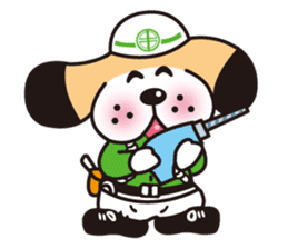 CHUO-SOGYO,Mascot character "KANCHI" sticker #865881