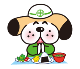 CHUO-SOGYO,Mascot character "KANCHI" sticker #865885