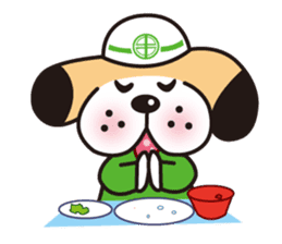 CHUO-SOGYO,Mascot character "KANCHI" sticker #865886