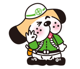 CHUO-SOGYO,Mascot character "KANCHI" sticker #865889