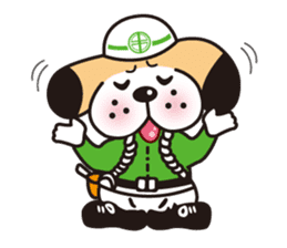 CHUO-SOGYO,Mascot character "KANCHI" sticker #865895