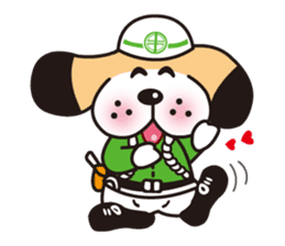 CHUO-SOGYO,Mascot character "KANCHI" sticker #865897