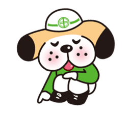 CHUO-SOGYO,Mascot character "KANCHI" sticker #865899