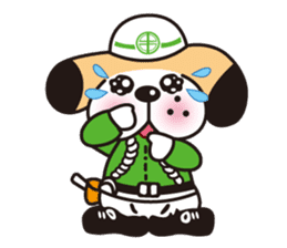 CHUO-SOGYO,Mascot character "KANCHI" sticker #865901
