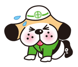 CHUO-SOGYO,Mascot character "KANCHI" sticker #865905
