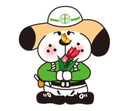CHUO-SOGYO,Mascot character "KANCHI" sticker #865910