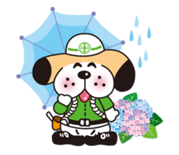 CHUO-SOGYO,Mascot character "KANCHI" sticker #865917