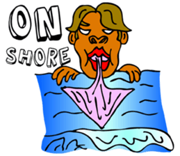 Surfers, Shin & Yuki sticker #865969