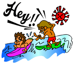 Surfers, Shin & Yuki sticker #865974