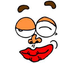 Expressive Mr. Shoji sticker #866472