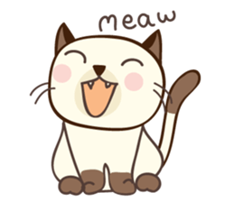 Ribbon and her cats sticker #866923