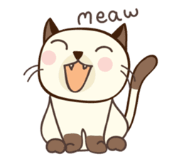 Ribbon and her cats sticker #866923