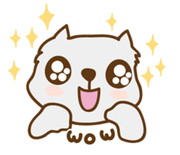 Ribbon and her cats sticker #866957