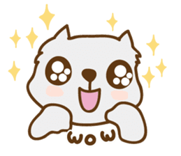 Ribbon and her cats sticker #866957