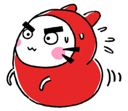 Mr. Daruma sticker #867121