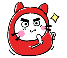 Mr. Daruma sticker #867125