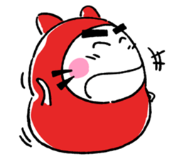 Mr. Daruma sticker #867126