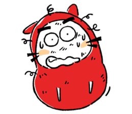 Mr. Daruma sticker #867129