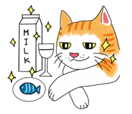 Fat cat RUI's everyday. sticker #867168