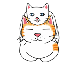 Fat cat RUI's everyday. sticker #867194