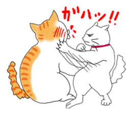 Fat cat RUI's everyday. sticker #867197