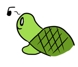 Tortoise and the Hare sticker #867365