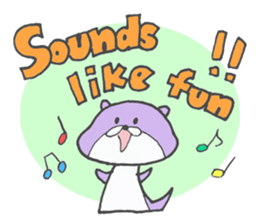 Chatty otter sticker #867520