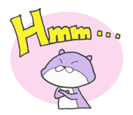 Chatty otter sticker #867522