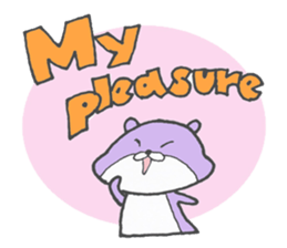 Chatty otter sticker #867550