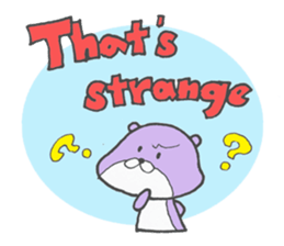 Chatty otter sticker #867557