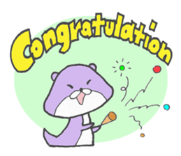Chatty otter sticker #867558