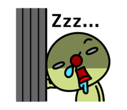 Red nose and one eyebrow brother sticker #867620