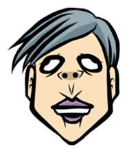 Weird Face Sticker sticker #867704