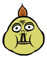 Weird Face Sticker sticker #867706