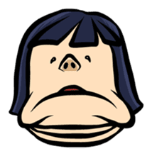 Weird Face Sticker sticker #867708