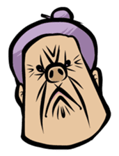 Weird Face Sticker sticker #867709