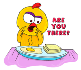 Nong Gai - the crazy chicken sticker #867960