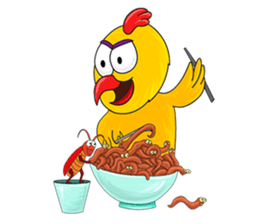 Nong Gai - the crazy chicken sticker #867962