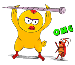 Nong Gai - the crazy chicken sticker #867963