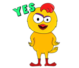 Nong Gai - the crazy chicken sticker #867967