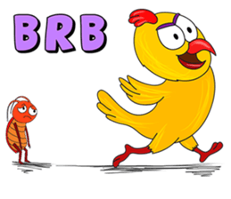Nong Gai - the crazy chicken sticker #867972